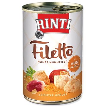FINNERN konzerva Rinti Filetto kuře+kuřecí srdce v želé 420g (4000158954411)