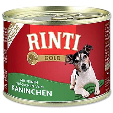 FINNERN konzerva Rinti Gold Senior králík 185g (4000158910301)