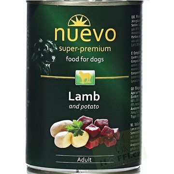 Nuevo pes adult jehněčí - classic konzerva 800 g (4250231595080)