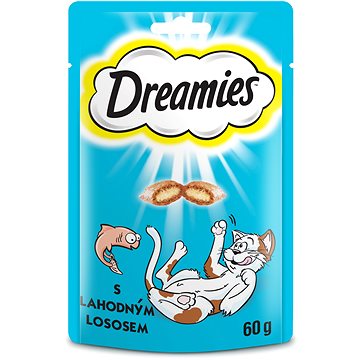 DREAMIES pochoutky s lososem 60 g (5998749130933)