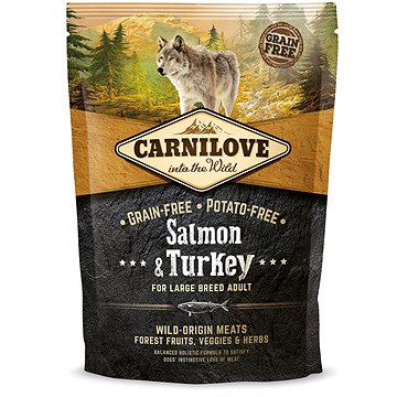 Carnilove salmon & turkey for large breed adult 1,5 kg (8595602508952)