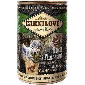 Carnilove wild meat duck & pheasant 400 g (8595602529230)