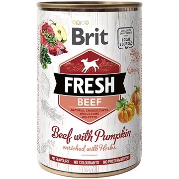 Brit Fresh beef with pumpkin 400 g (8595602533824)