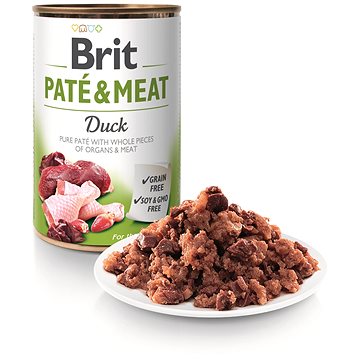 Brit Paté & Meat Duck 400 g (8595602557424 )