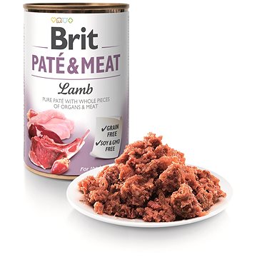 Brit Paté & Meat Lamb 400 g (8595602557431 )