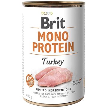 Brit Mono Protein turkey 400 g (8595602555406 )