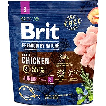 Brit Premium by Nature Junior S 1 kg (8595602526253)