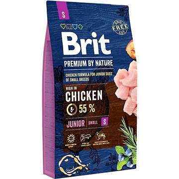Brit Premium by Nature Junior S 8 kg (8595602526246)