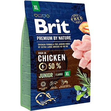 Brit Premium by Nature Junior XL 3 kg (8595602526499)