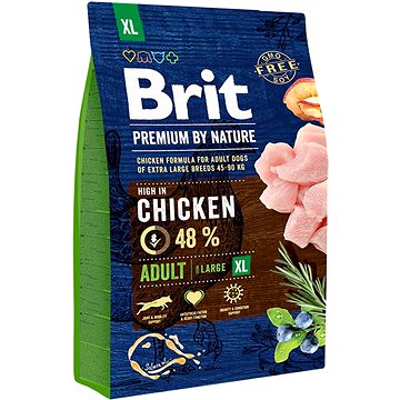 Brit Premium by Nature Adult XL 3 kg (8595602526512)
