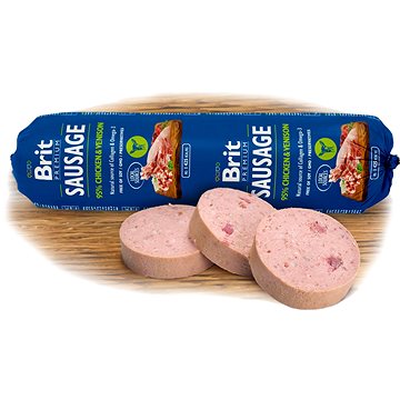 Brit Sausage Chicken & Venison 800 g (8595602525942)