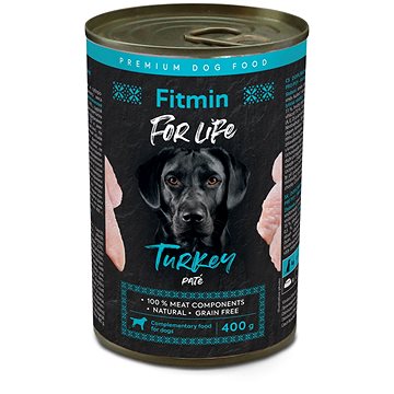Fitmin for Life Krůtí konzerva pro psy 400 g (8595237033461)