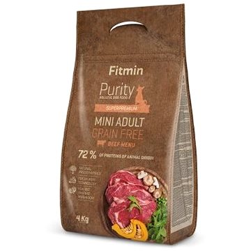 Fitmin Purity Dog GF Adult Mini Beef 4 kg (8595237016075)