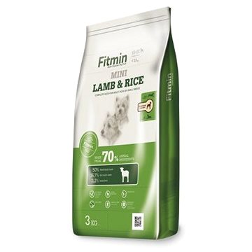 Fitmin dog mini lamb&rice 3 kg (8595237017881)
