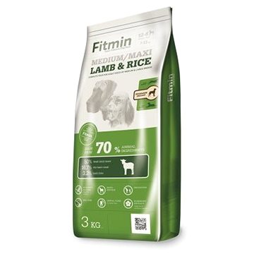 Fitmin dog medium maxi lamb&rice 3 kg (8595237017911)