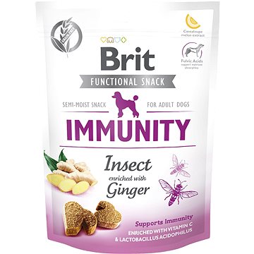 Brit Care Dog Functional Snack Immunity Insect 150 g (8595602539970)