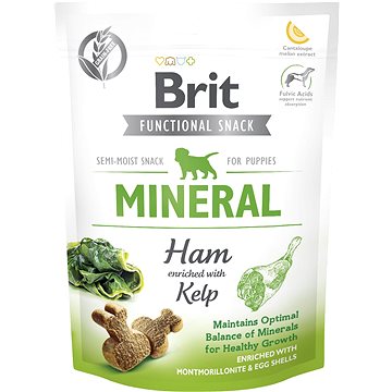 Brit Care Dog Functional Snack Mineral Ham for Puppies 150 g (8595602539994)