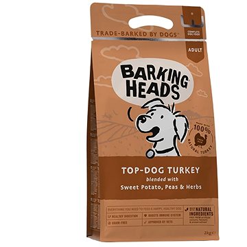 Barking Heads Top Dog Turkey 2 kg (5060189111282)