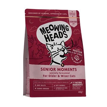Meowing Heads Senior Moments 450 g (5060189114351)