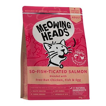 Meowing Heads So-fish-ticated Salmon 4 kg (5060189112494)