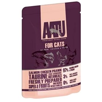 AATU Cat Salmon´n Chicken n Prawn kaps. 85 g (5060189112821)