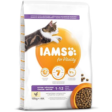 IAMS Cat Kitten Chicken 10 kg (8710255127736)