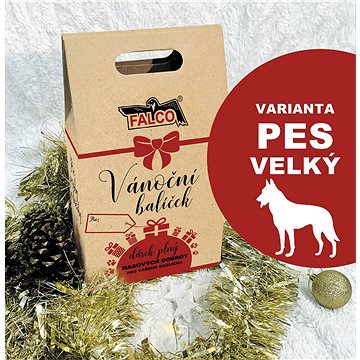 Falco Vánoční balíček VELKÝ PES (8594025083787)