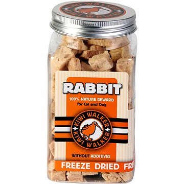 Kiwi Walker Mrazem sušený králík, 75 g (8596075002978)