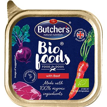 Butcher's Bio vanička pro psy s hovězím 150 g (5011792003860)