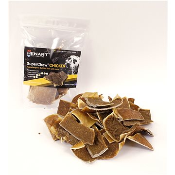HenArt SuperChew kuřecí maso 300 g, pro střední a velká plemena psů (8719747821220)