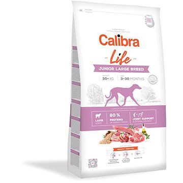 Calibra Dog Life Junior Large Breed Lamb 2,5 kg (8594062086536)