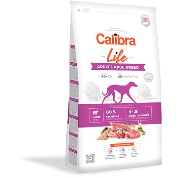 Calibra Dog Life Adult Large Breed Lamb 12 kg (8594062086666)