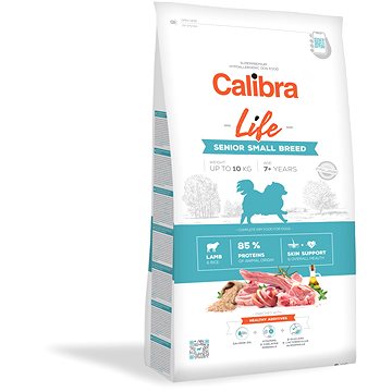 Calibra Dog Life Senior Small Breed Lamb 1,5 kg (8594062086673)