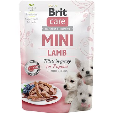 Brit Care Mini Puppy Lamb Fillets in Gravy 85 g (8595602560318)
