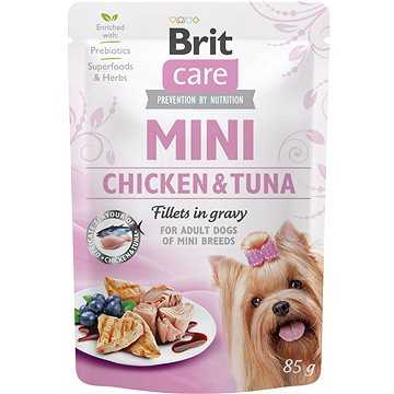 Brit Care Mini Chicken & Tuna Fillets in Gravy 85 g (8595602560325)