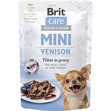 Brit Care Mini Venison Fillets in Gravy 85 g (8595602560356)