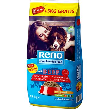 Reno kompletní krmivo pro dospělé psy 15 kg (8594014722437)