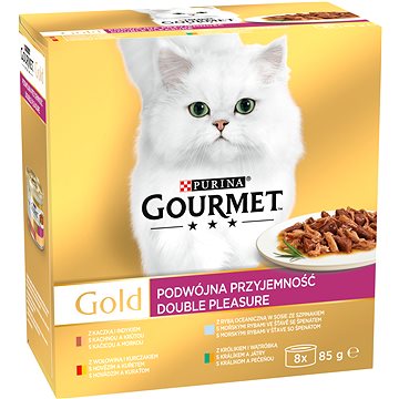 Gourmet gold Multipack Double Pleasure 8 × 85 g (7613036251693)