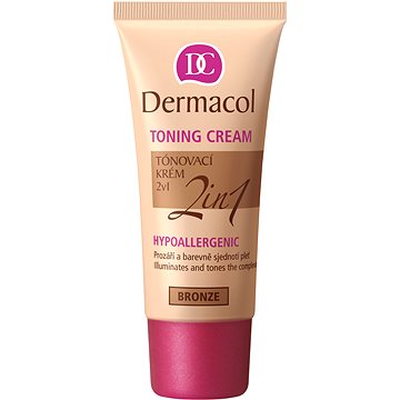 DERMACOL Toning Cream 2in1 Bronze 30 ml (85934849)