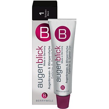 BERRYWELL Augenblick Eyebrow & Eyelash Dye 1 Black - 15 ml (4011669002171)