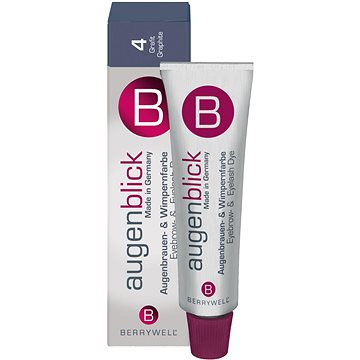 BERRYWELL Augenblick Eyebrow & Eyelash Dye 4 Graphite - 15 ml (4011669002225)