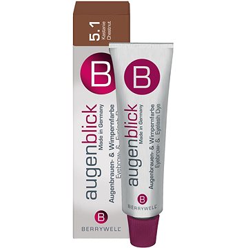 BERRYWELL Augenblick Eyebrow & Eyelash Dye 5.1 Chestnut - 15 ml (4011669005196)
