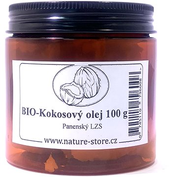 NATURE-STORE kokosový olej bio, panenský 100 g (0745110796008)