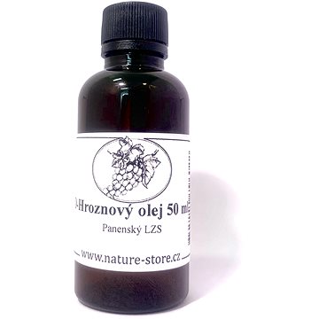 NATURE-STORE raw olej z hroznových jader bio lzs 50 ml (0745110796022)