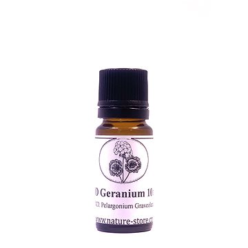 NATURE-STORE Esenciální olej růžové geránium bio 10 ml (0745110796367)