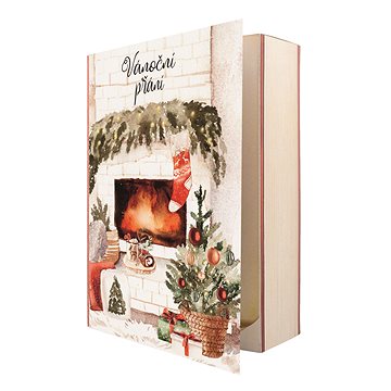BOHEMIA GIFTS dárková sada Kniha - Vánoční přání (8595590772069)