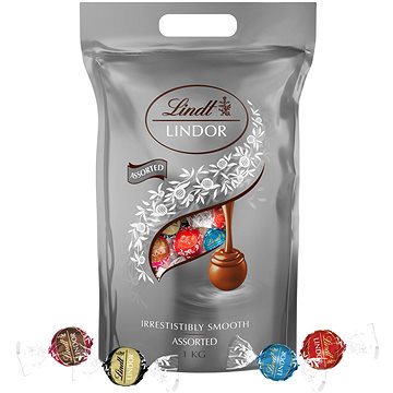 LINDT Lindor Bag Silver 1000 g