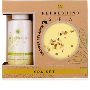 ACCENTRA Refreshing Spa wellness set se sprchovým napařovačem (4015953693687)
