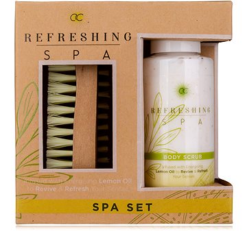 ACCENTRA Refreshing Spa wellness set s kartáčkem (4015953693670)