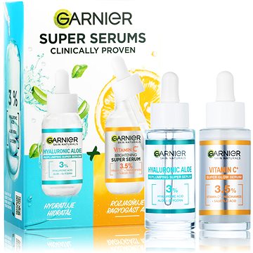 GARNIER Skin Naturals dárková sada pleťových sér 2 × 30 ml (8592807502860)